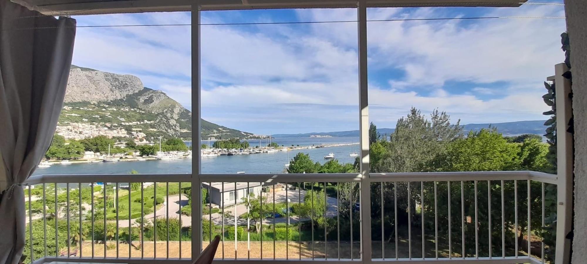Apartment Sea View Mouth Cetina Омиш Экстерьер фото