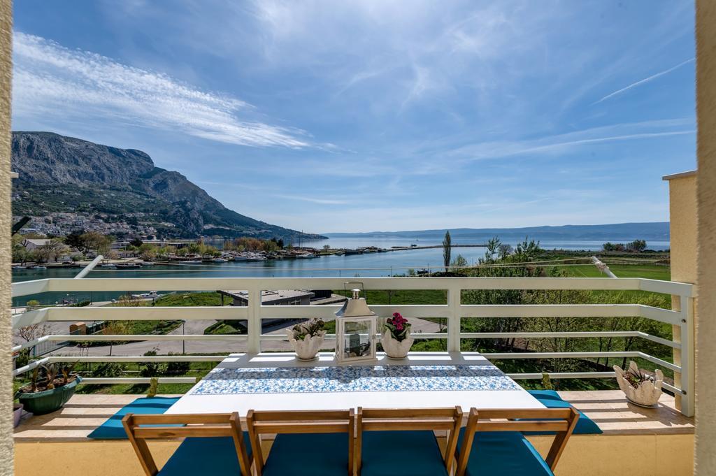Apartment Sea View Mouth Cetina Омиш Экстерьер фото