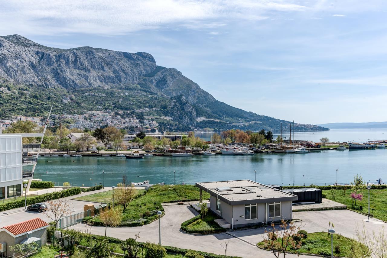 Apartment Sea View Mouth Cetina Омиш Экстерьер фото